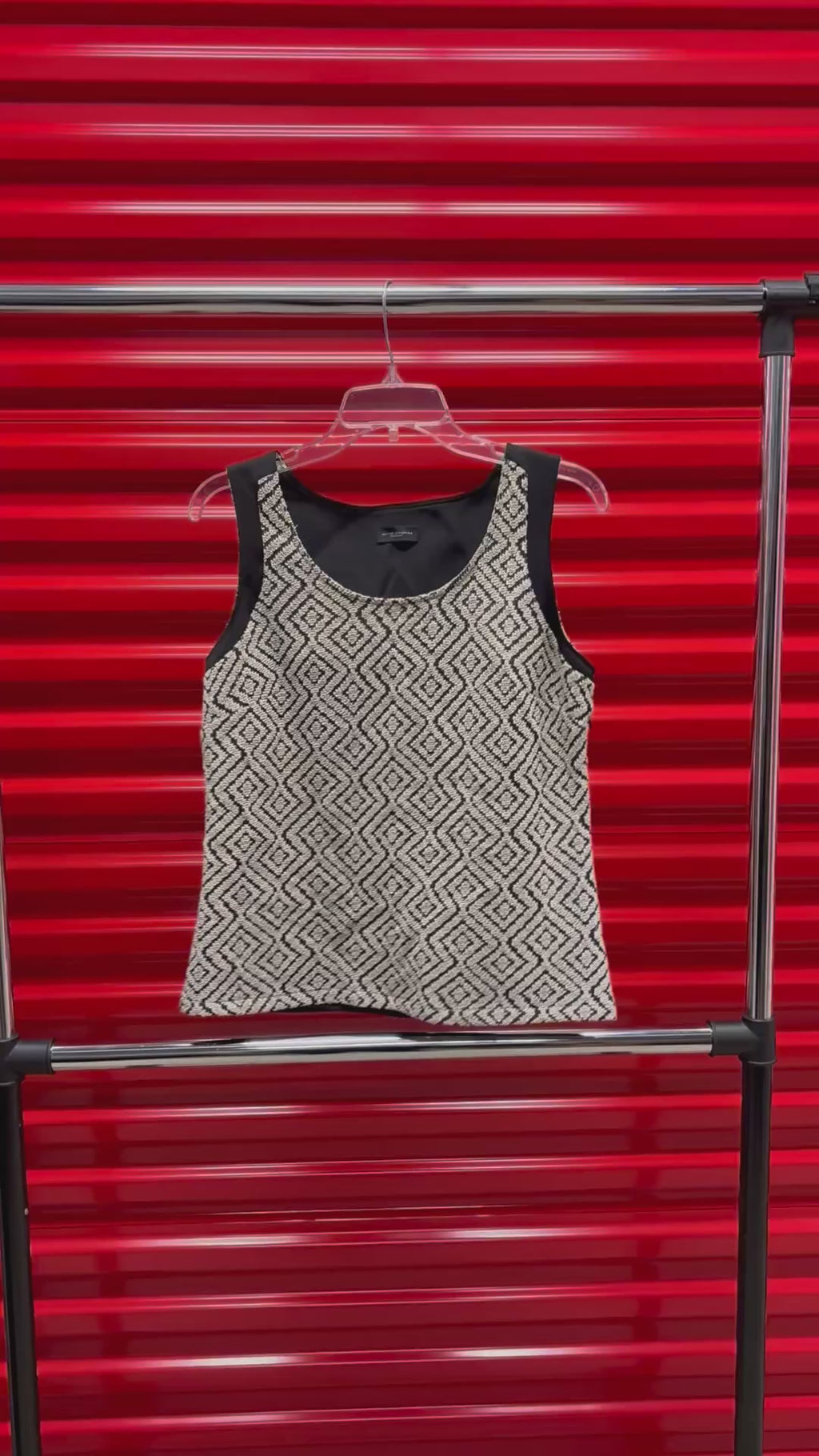 Women's Javier Simorra Sleeveless Top Size 8