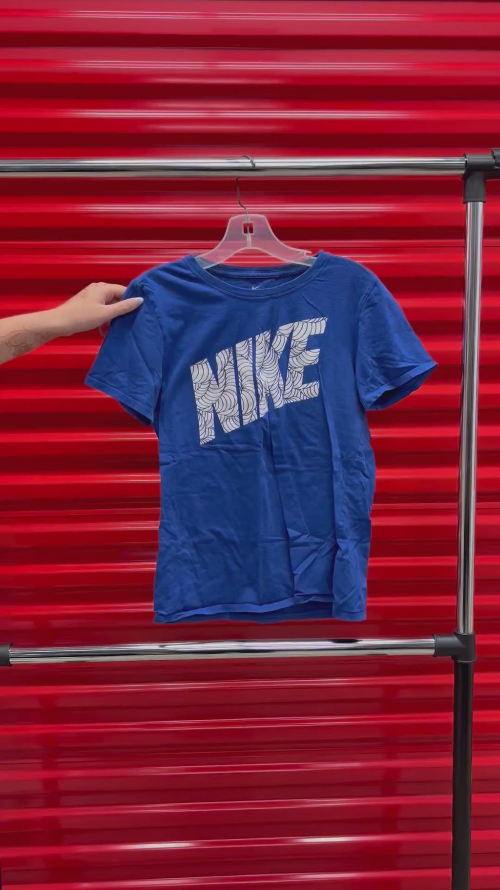 Vintage Men's Big Logo Nike T-Shirt Size: S