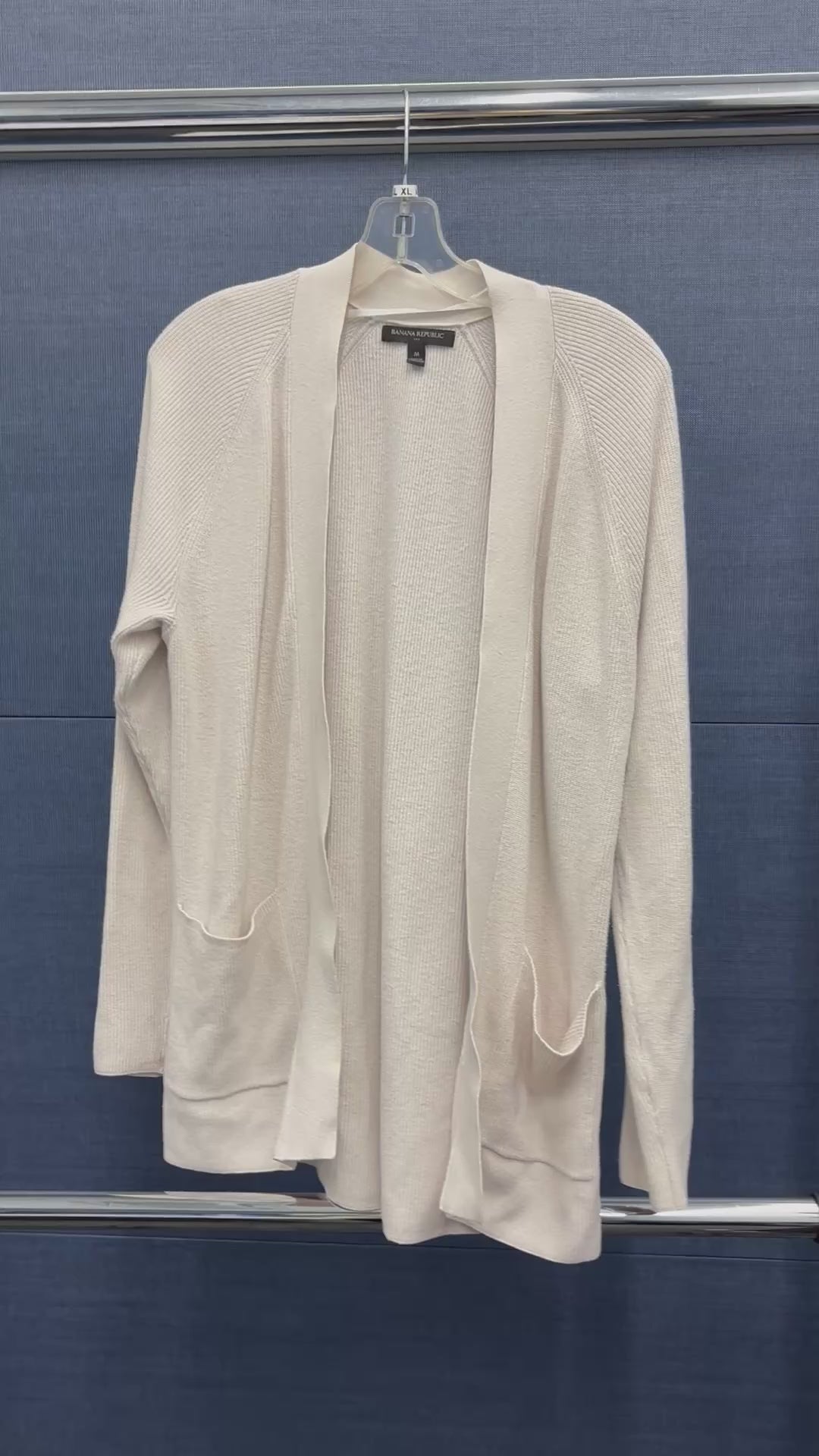 Banana Republic Long Open-front Cardigan Size: M