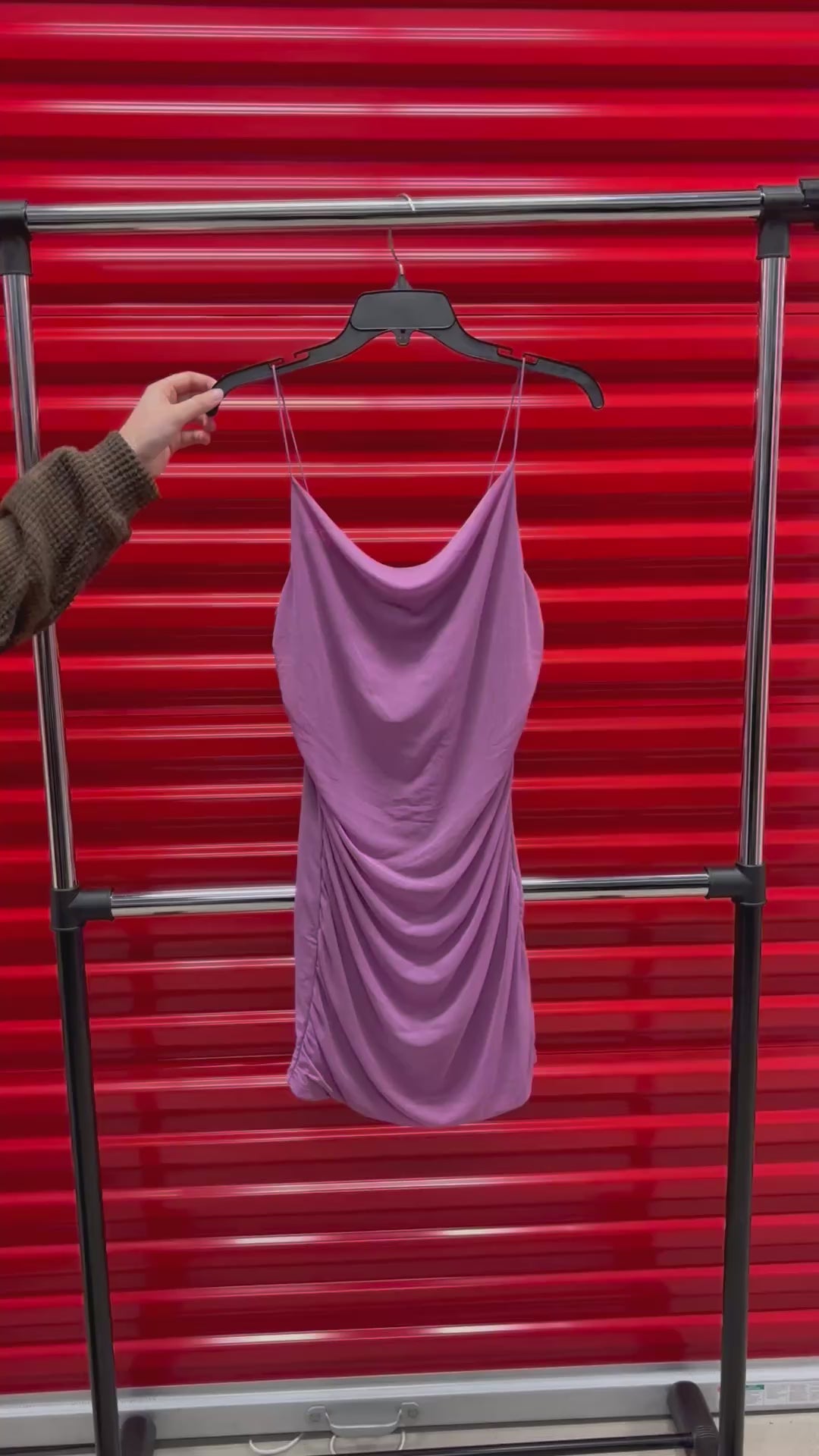 Wild Fable Women's Light Purple Mini Dress Size: M